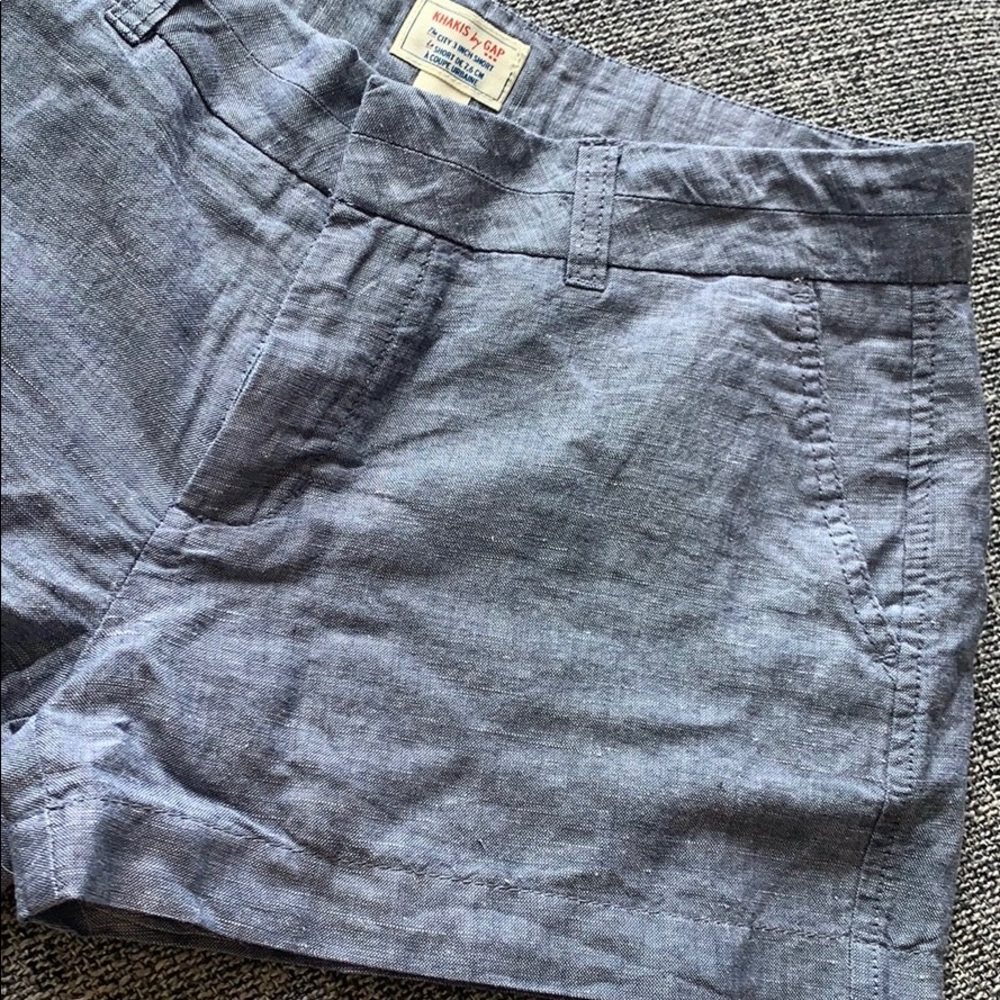 Linen shorts